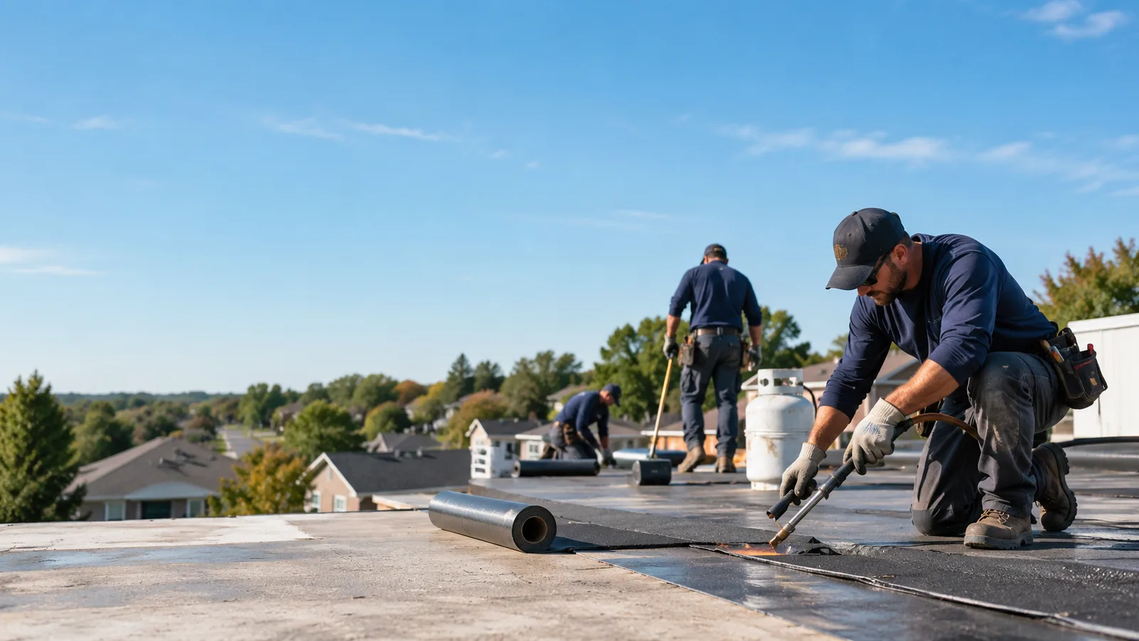 Flat Roof Leak Repair providers in Thurman, OH